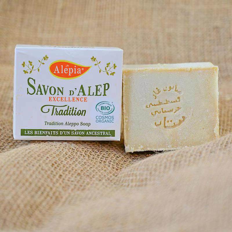 Alepia1 % laurel soap Aleppo ancient soap Syrian olive soap gestation baby face soap French de mites soap