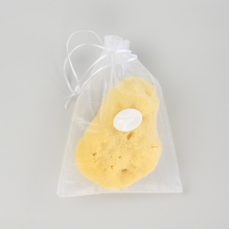 Gift-by-sponge quantity Distribution Buy sponge to be linked to the mesh bag