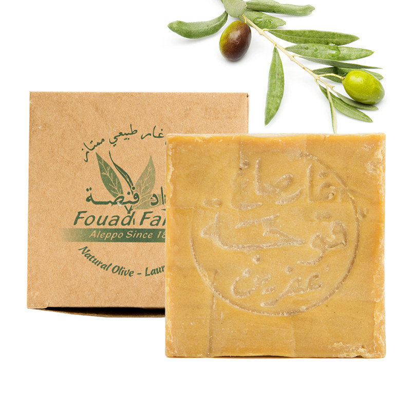 Imported handmade soap Syrian ancient soap Aleppo Laurel Essential Oil Soap for men and women Facial Soap Wash soaps
