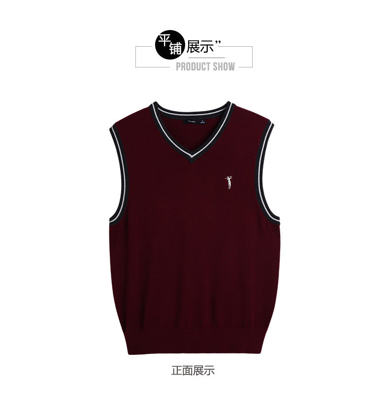 Débardeur homme Woolen gilet BOSSINI en coton - Ref 1586008 Image 15