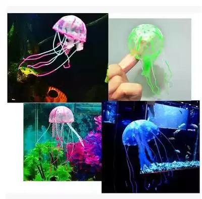 Art appreciation fish tank aquarium landscaping decoration software fluorescent simulation jellyfish