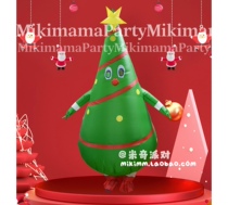 Cross Border Christmas Tree Inflatable Costume Christmas Amusement Park Inflatable Costume Amazon Hot Selling Christmas Inflatable Costume
