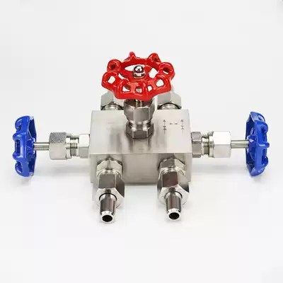 QFF3-160P positive 304 stainless steel three valve group stainless steel integrated three valve group SF-2B DN6 DN10