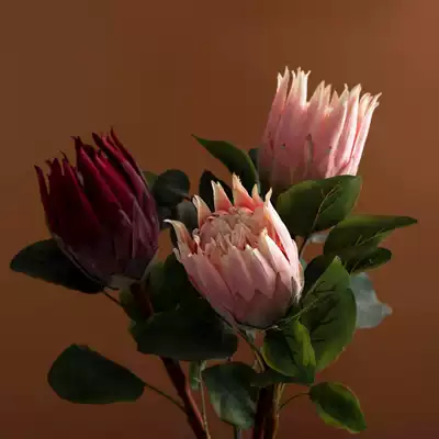 Simulation of flower Emperor flower arrangement bouquet home living room soft decoration silk flower table model room decoration