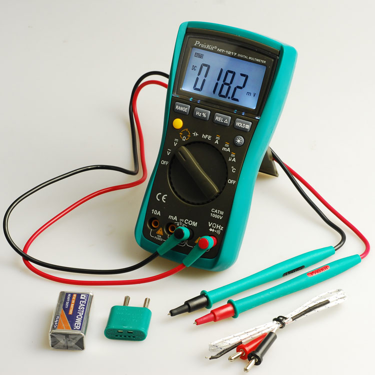 Taiwan Baogong MT-1217 automatic range high-precision digital multimeter digital display multi-function electric meter imported