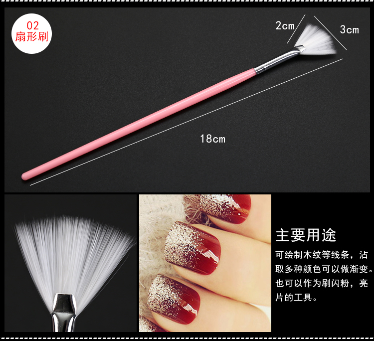 Dụng cụ làm móng cung cấp 15 bộ bút đặt bút Kéo bút vẽ Bút vẽ Bút vẽ - Công cụ Nail đồ làm móng
