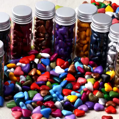 Heart-shaped fire paint sealing wax wax particles shape easy to use hot paint seal special fire paint wax particles