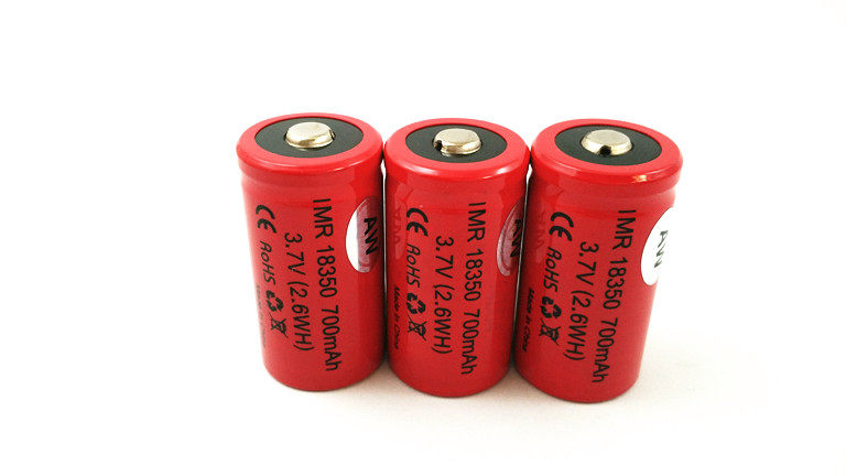 AW IMR 18350J pointed power lithium battery 18500 18490 18650 14500 14500 16340