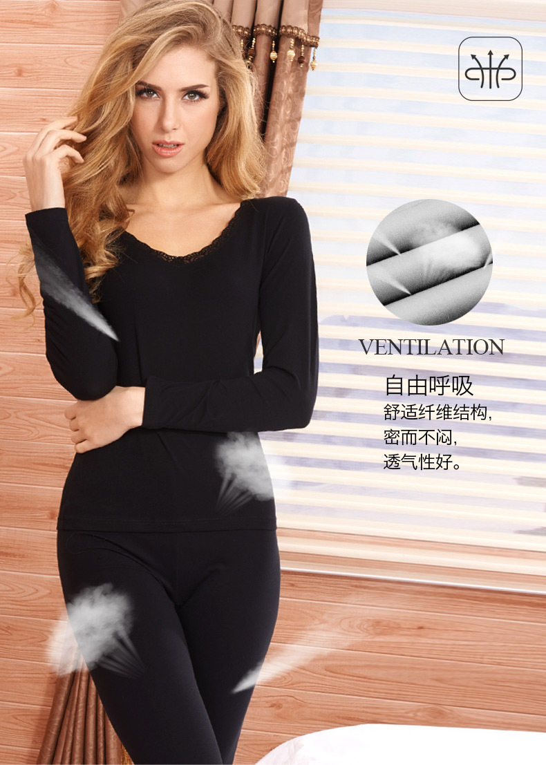 Sous-vêtement chaud jeunesse en coton - Ref 767389 Image 15