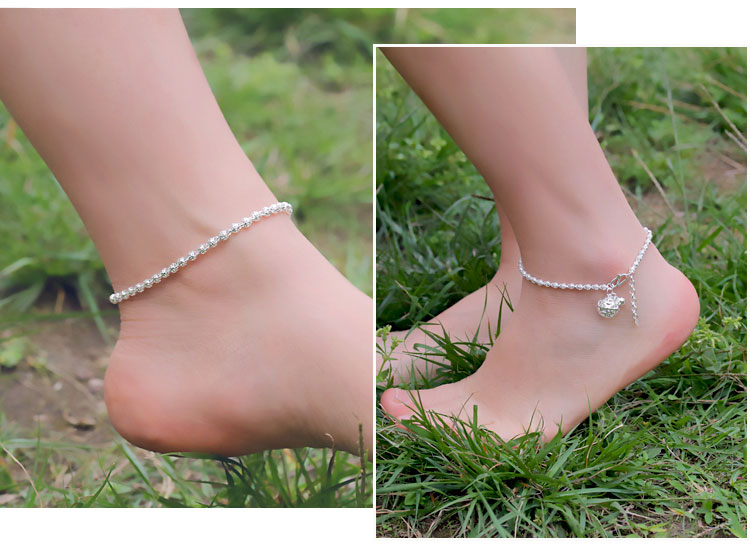 Bracelet de cheville Femme OTHER   en Argenterie - Ref 3101480 Image 22