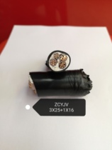 Guangzhou Zhujiang Power Grid National Standard Flame Retardant Four-Core Cable YJV3X35 1x16 Copper Core Low Voltage Cable
