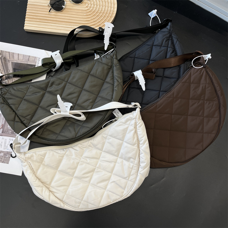 Daily Order! 149~ Women's Waterproof Crossbody Shoulder Bag Dumpling Bag Quilted Casual Versatile Bag
