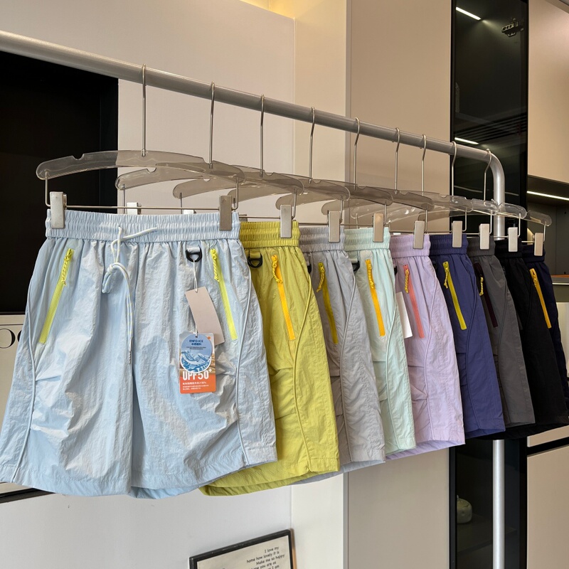 Factory Orders! Dopamine Outdoor Colorful Work Shorts for Men and Women, Quick-Drying and Breathable Sports Shorts