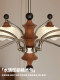 Junyu Chinese-Style Living Room Chandelier 2026 New Model High-End Hall Main Light French Retro Flower Bud Lighting