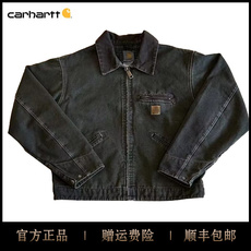 Куртка carhartt 正品卡哈特 j97美式潮牌底特律工装夹克水洗做旧外套男