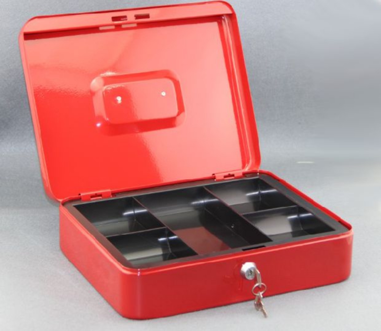 Wantai bảo mật 300A kho tiền cầm tay hộp thu ngân hộp tiền mặt hộp tiền mặt hộp nhỏ an toàn với khay - Két an toàn két sắt lock and lock