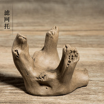 Yixing purple sand filter mesh POW accessories kung fu tea zero with shelf filter shelf