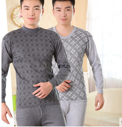 Men's Autumn Clothes Sanitary Pants Pure Cotton Suit Youth Thin size Large Size Round Collar Fever Coat Men Full Cotton Sweatshirt Spring Autumn