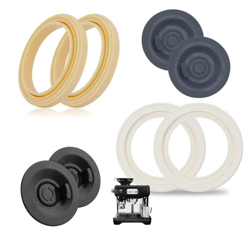Breville Coffee Machine Filter Seal Ring Cleaning Gasket Backflush Blind Cleaning Descaling Agent Accessories