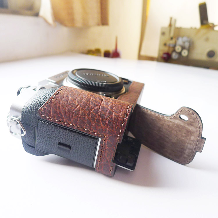 thiết kế JBZ Xt3 Fujifilm Fuji Xt3 bao da da tay áo bảo vệ cơ sở camera XT2 XT1 - Phụ kiện máy ảnh kỹ thuật số túi đựng máy ảnh sony