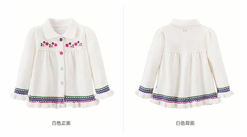 Pull fille à manche longue - Ref 2103900 Image 34
