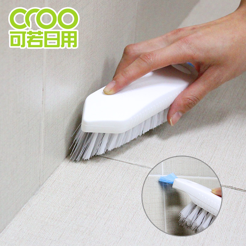 Japanese aisen double head gap brush wall corner cleaning brush kitchen cleaning brush floor brush corner brush