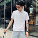 Summer trendy brand small size solid color short-sleeved POLO shirt for short men XS size lapel small fresh half-sleeved tops