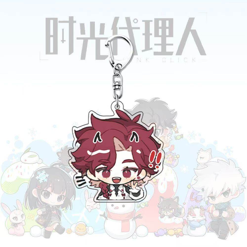 Fan-made Link Click chibi acrylic keychain VEIN single design