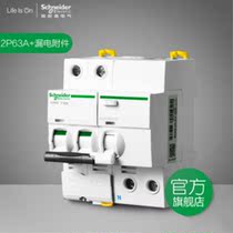 Schneider circuit breaker A9IC65 2P40 63A household air switch leakage protection accessory master switch