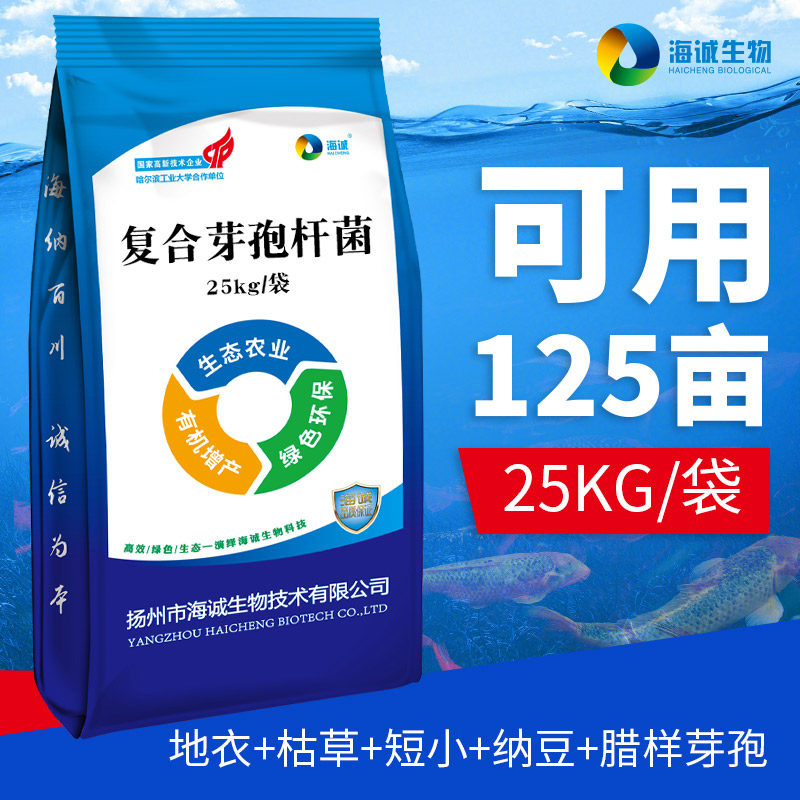 鱼塘南美白对虾复合芽孢杆菌降氨氮净水剂养殖专用水产养殖专用