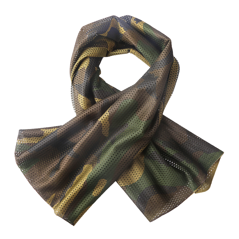 Camouflage scarf Tactical scarf Camouflage collar Special forces collar Breathable anti-mosquito camouflage Jungle camouflage net towel
