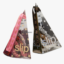 Ready stock ~ Meidai slip silk hair rope hair tie limited Christmas ball black BAO WEN pink size