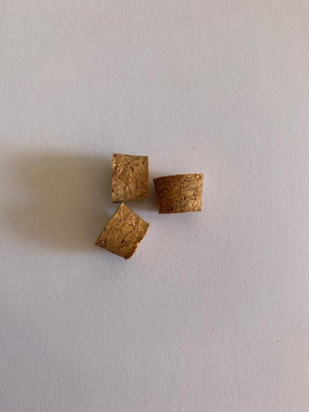 20mm cork, vial matching cork, wish bottle stopper, small diameter cork - Taobao