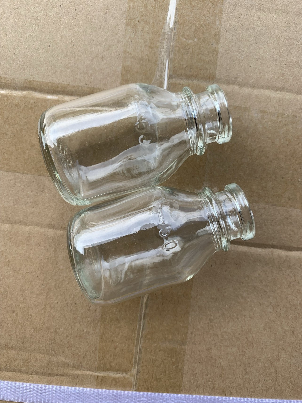 50ml ml infusion bottle saline bottle large diameter glass bottle