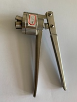 Type 13 stainless steel aluminum plastic cap manual capping pliers aluminum cap capping machine 13mm vial sealing machine