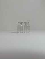 1ml controlled vial white transparent snap-top bottle small sample bottle