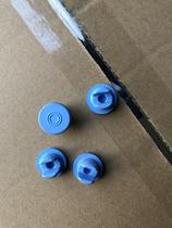 20mml blue rubber stopper freeze-dried rubber stopper two-open rubber stopper for vial