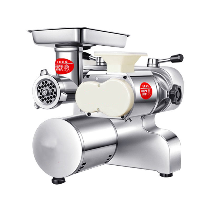 Desktop mincer All multifunctional stainless steel meat grinder commercial electric slicing meat grinder stuffing machine shredding