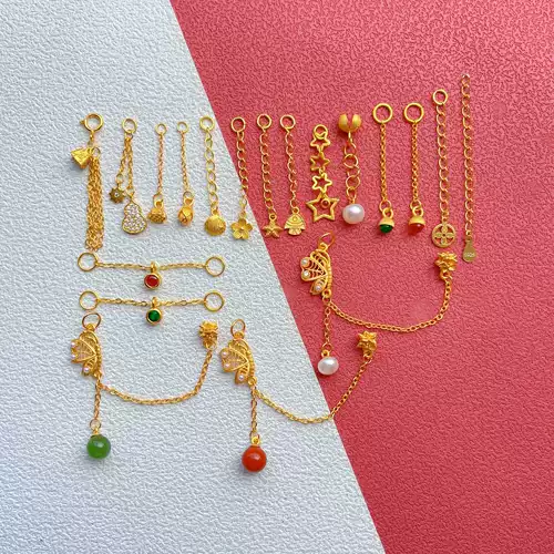 Древние серебряные позолоченные аксессуары 925 пробы, ручное ожерелье, удлиненная защитная цепочка с бабочкой и цветком любви, удлиненная цепочка, плетеная веревка своими руками, хвостовая цепь