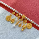 Золотые аксессуары, подвеска, аксессуар, на удачу, DIY