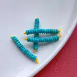 Бирюзовые бусины, прокладка, четки из круглых бусин, аксессуар, четки бодхи из грецкого ореха, браслет, Кинг-Конг, DIY