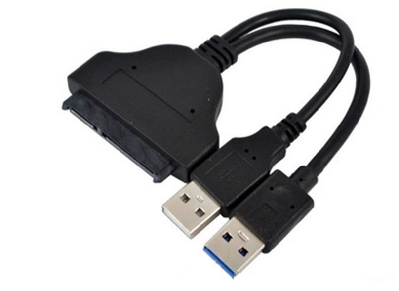 Máy tính USB vào ổ cứng cáp dữ liệu truyền hình cáp chuyển đổi USB 2.5 SATA dễ lái đường lối cứng rắn dòng nối tiếp - USB Aaccessories quạt tích điện mini cầm tay
