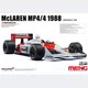 Meng Plastic Assembly Model 1/12 Mclaren Mp4/4 1988 Racing Car Rs-004