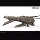 Meng Glue-Free Assembly Airplane Ds-009 1/72 Movie Dune Harkonnen Glider