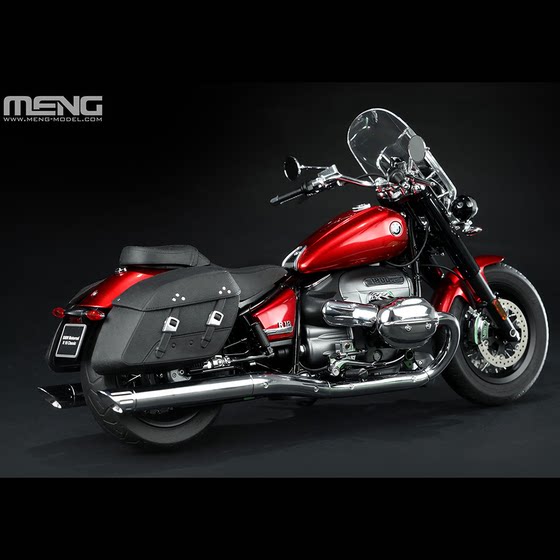 Spot Meng 1/9 Bmw R 18 Heritage Cruiser Motorcycle Mars Red Limited Edition Mt-006T