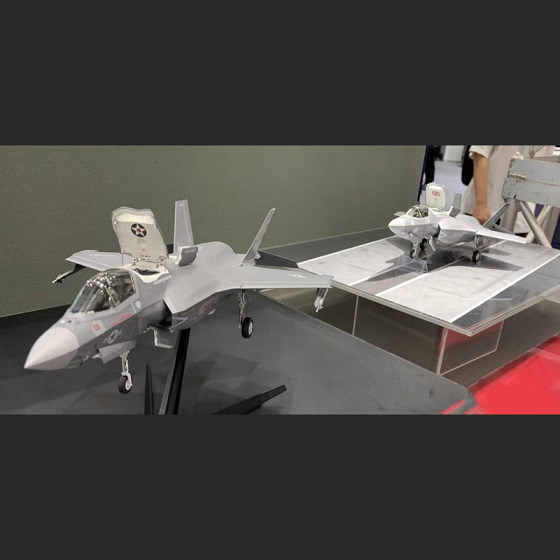 Small Transparent Tamiya Tamiya 61125 1/48 F-35B Lightning Ii Carrier-Based Fighter Assembly Model