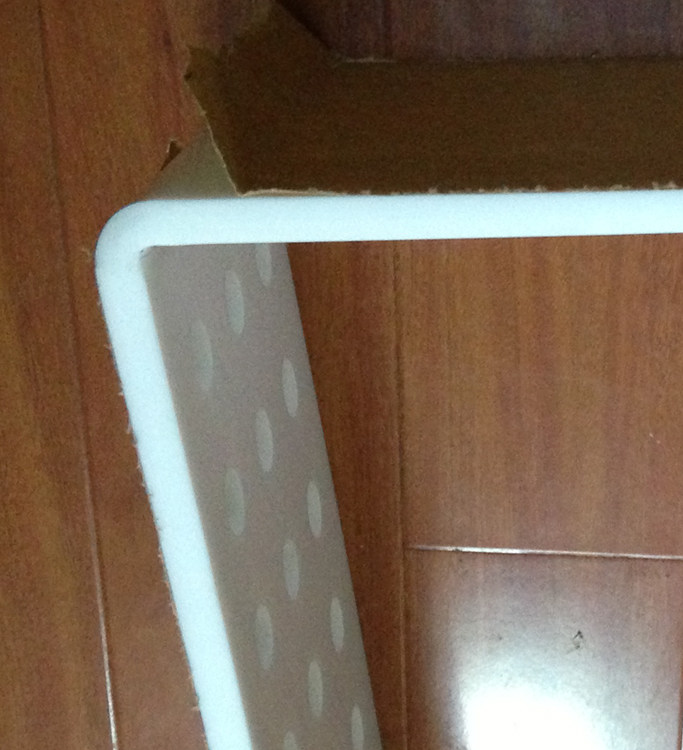 10MM thick porcelain white acrylic plate black plastic plate can be processed punching custom polishing lamp white plexiglass