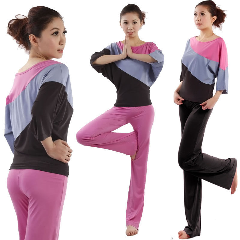 New Yoga Suit Suit Special Price Korean Version With Long Sleeves Loose Jumps to Dance Dance Suit Fitness Suit