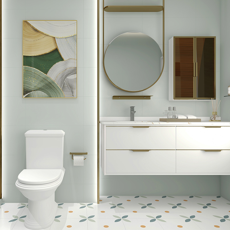 Grapefruit mesh red tile tile cosmetic tile bar tile tile tile bathroom bathroom anti-slip balcony floor tile 300mm