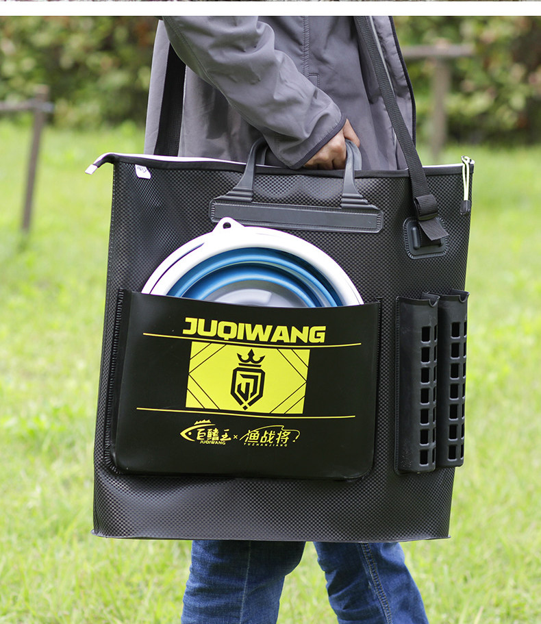 Барсетка, универсальная льняная сумка, водонепроницаемая складная портативная система хранения, увеличенная толщина Giant fin King 